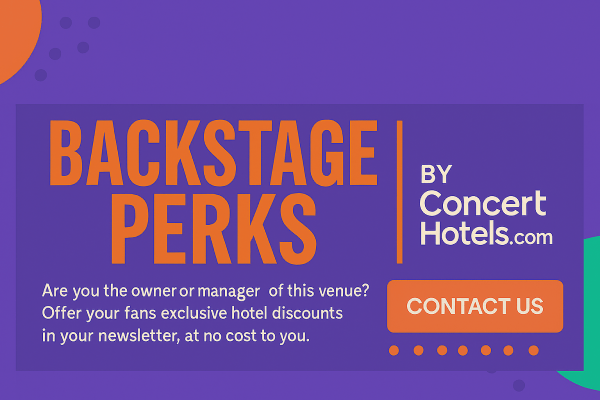 Backstage Perks â Exclusive hotel discounts for your fans